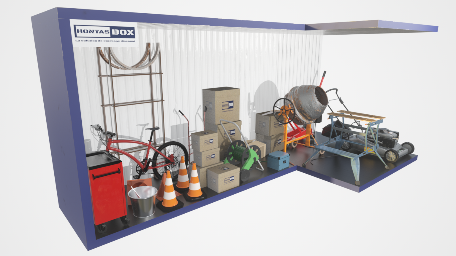 Location box de stockage 10 m²